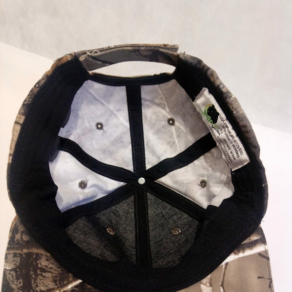 Panther Bison Baseball Cap Camo Print With 2 Led Lights EUC Vented - Picture 6 of 10